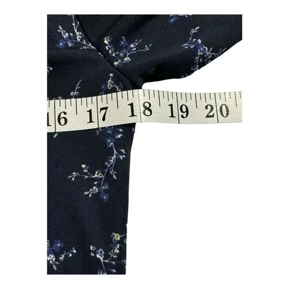 Ann Taylor Size Petite Small Floral Cowl Neck Top - Picture 5 of 7